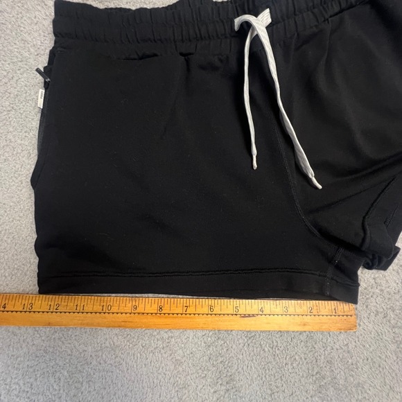 Vuori Womens Performance Jogger Shorts Black Drawstring Athletic VW303 Small - Picture 7 of 9